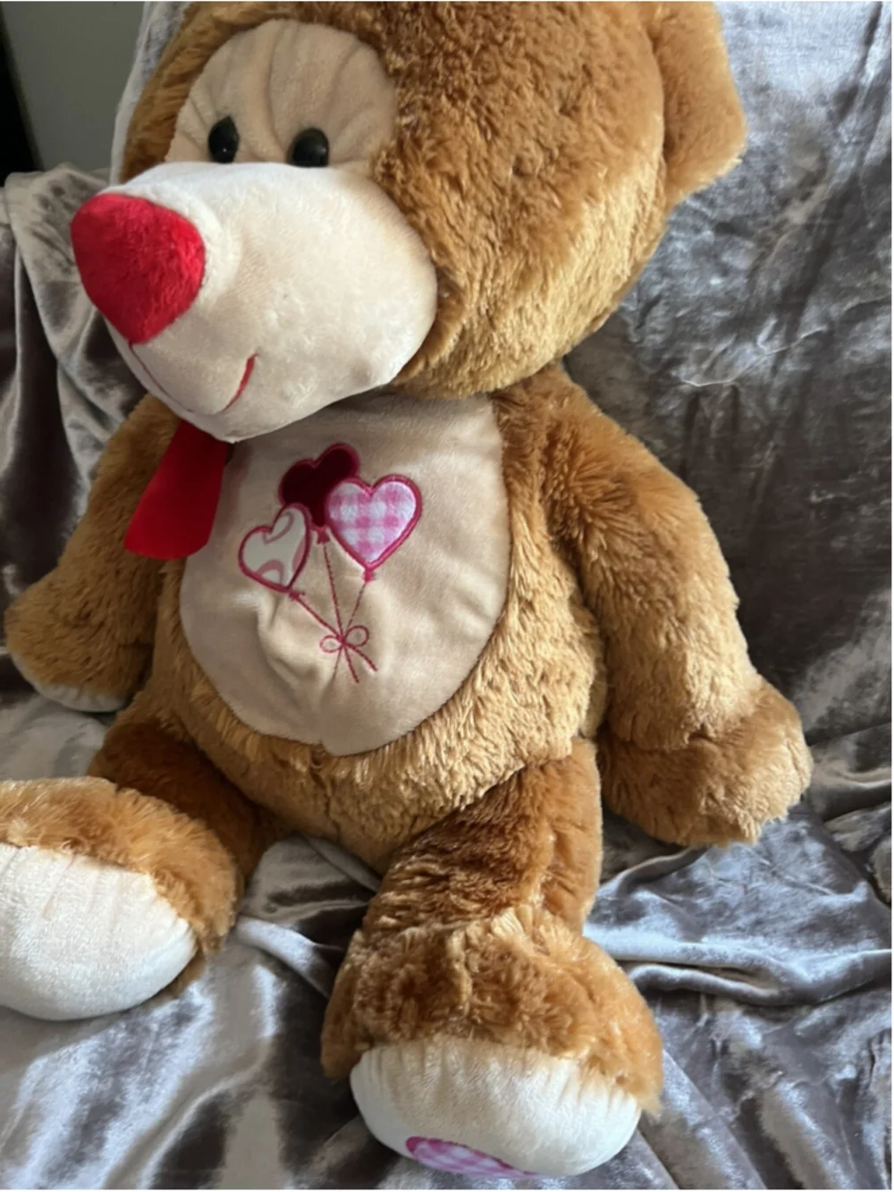 2013 Valentine's Day Plush Bear super cute , OR ANNIVERSARY , ANYTIME REALLY 19'